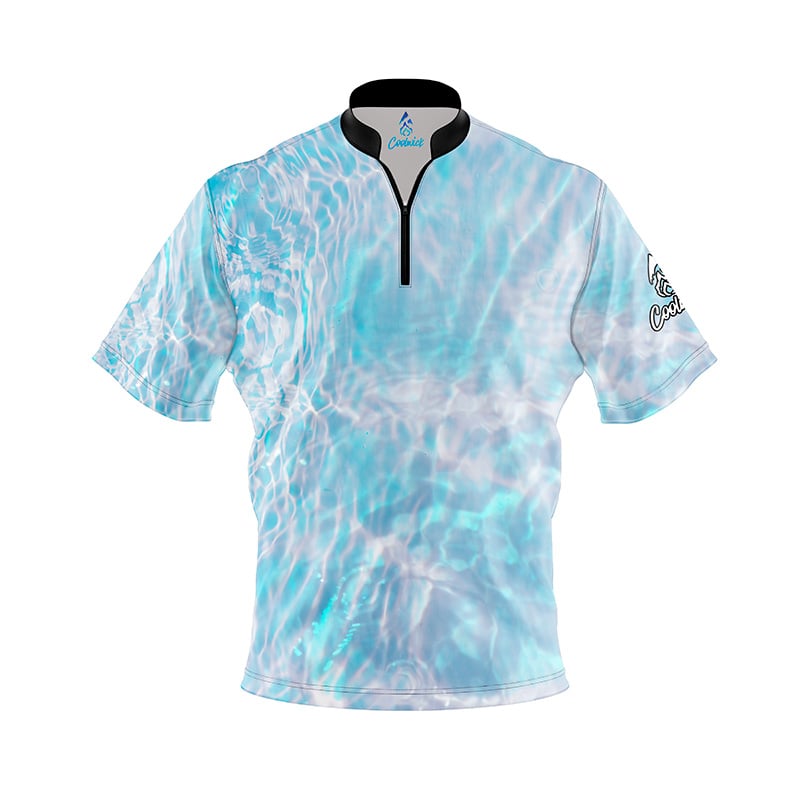 Summer Pool Day Fast Track CoolWick Bowling Jersey