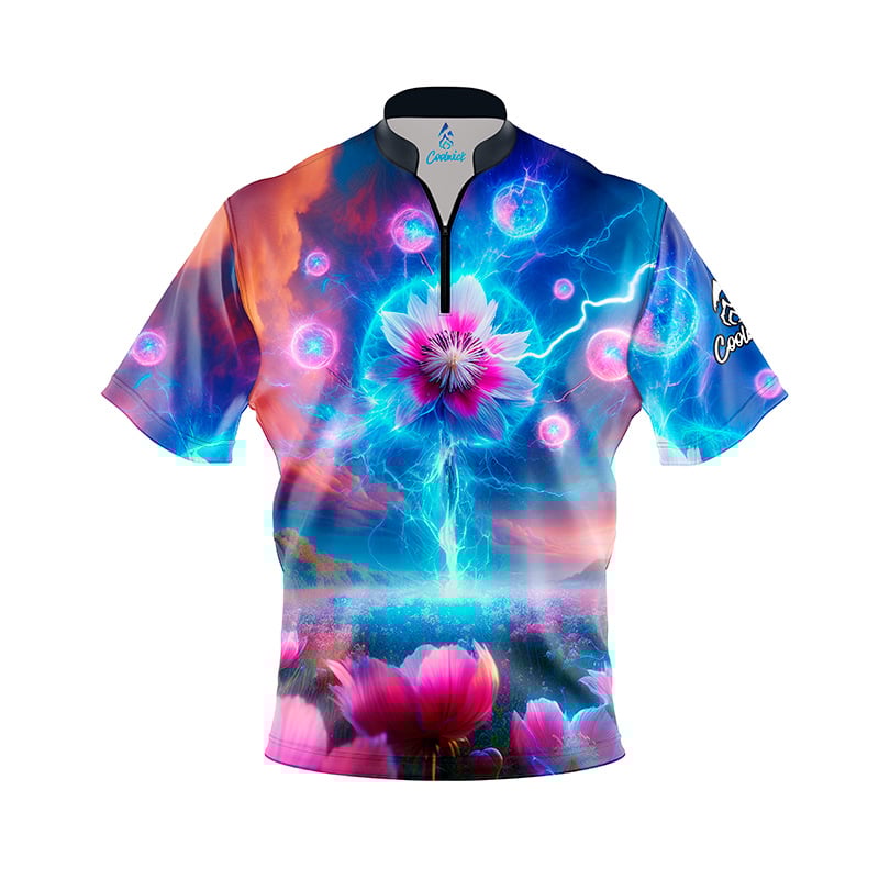 Flower Energy Fast Track CoolWick Bowling Jersey