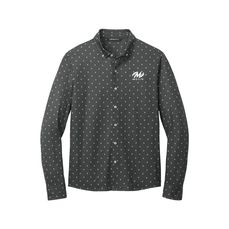 Motiv Mercer+Mettle Stretch Button Down Bowling Shirt