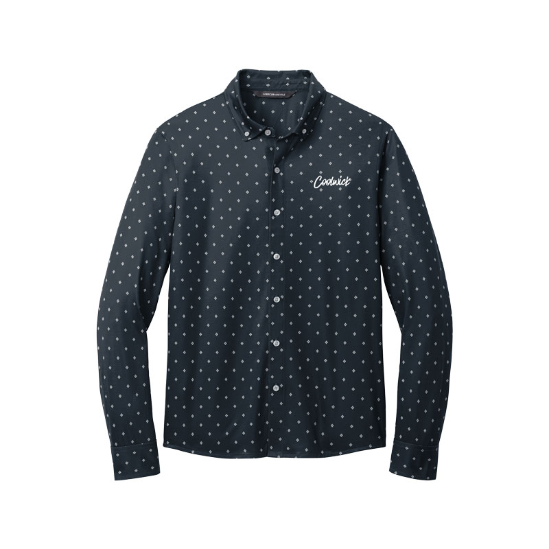 Coolwick Mercer+Mettle Stretch Button Down Bowling Shirt