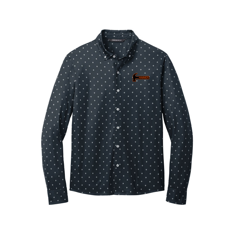 Hammer Mercer+Mettle Stretch Button Down Bowling Shirt