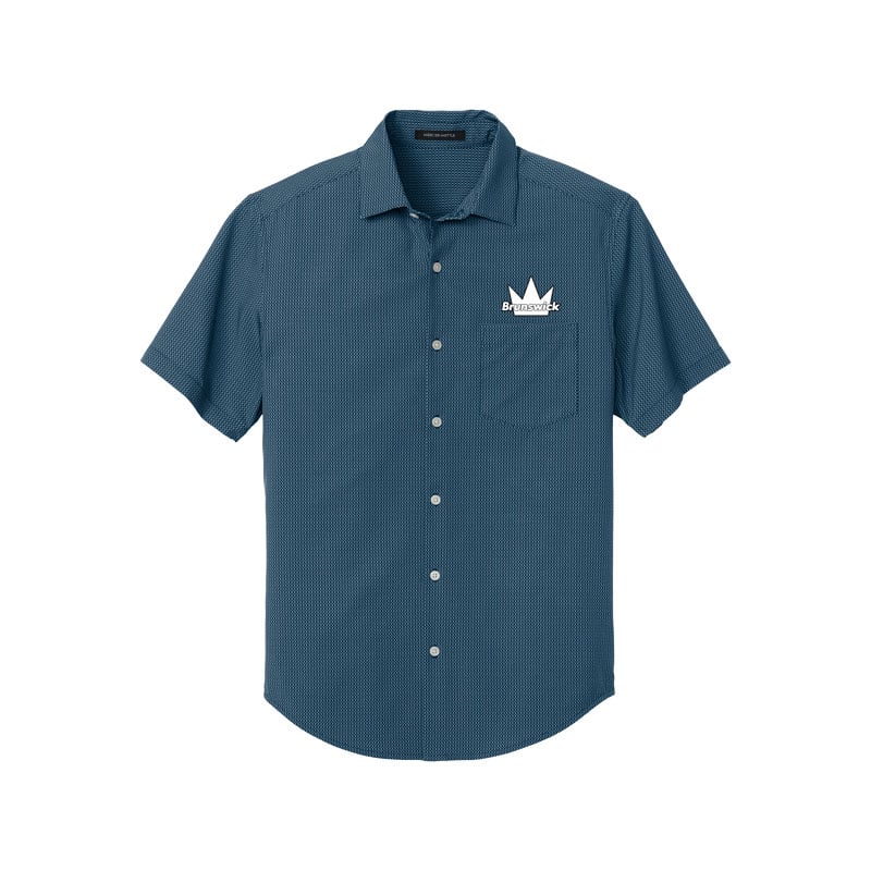 Brunswick Mercer+Mettle UV Button Down Bowling Shirt