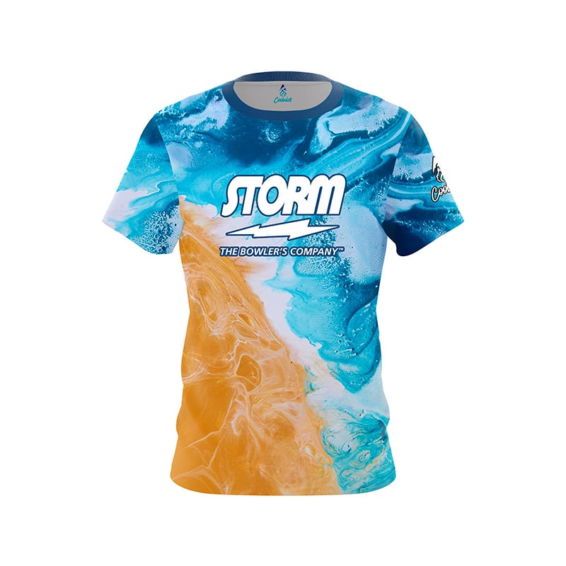 Ocean Walk Semi-Custom CoolWick Bowling Jersey - Storm Bowling