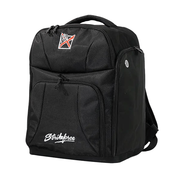 KR Strikeforce Rook Black 1-Ball Bowling Bag – Compact & Durable Single Ball Carrier