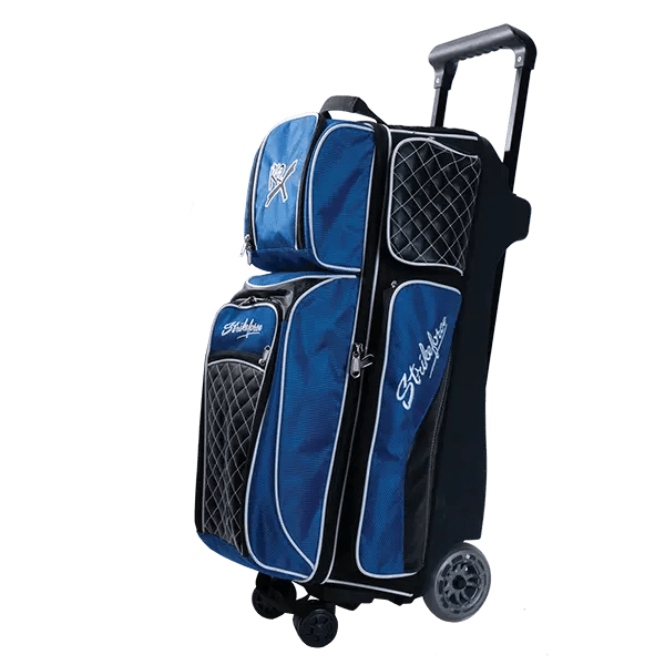 KR Strikeforce Royal Flush 3 Ball 360 Triple Roller Royal Bowling Bag