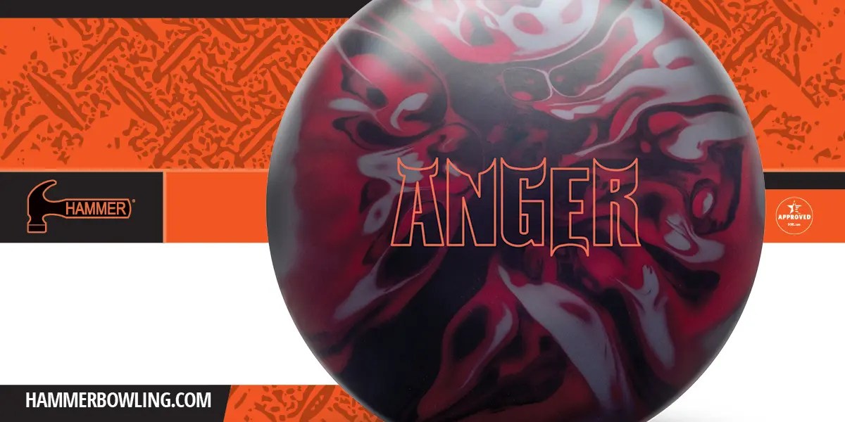 Hammer Anger Solid Bowling Ball + FREE SHIPPING - BowlersMart.com