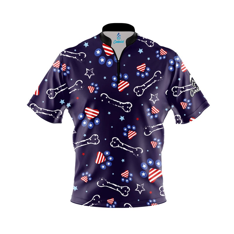 Land of the Dogs Fast Track CoolWick Bowling Jersey