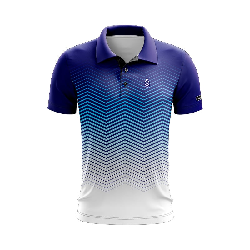 CoolWick Golf Cart Everyday Button Polo