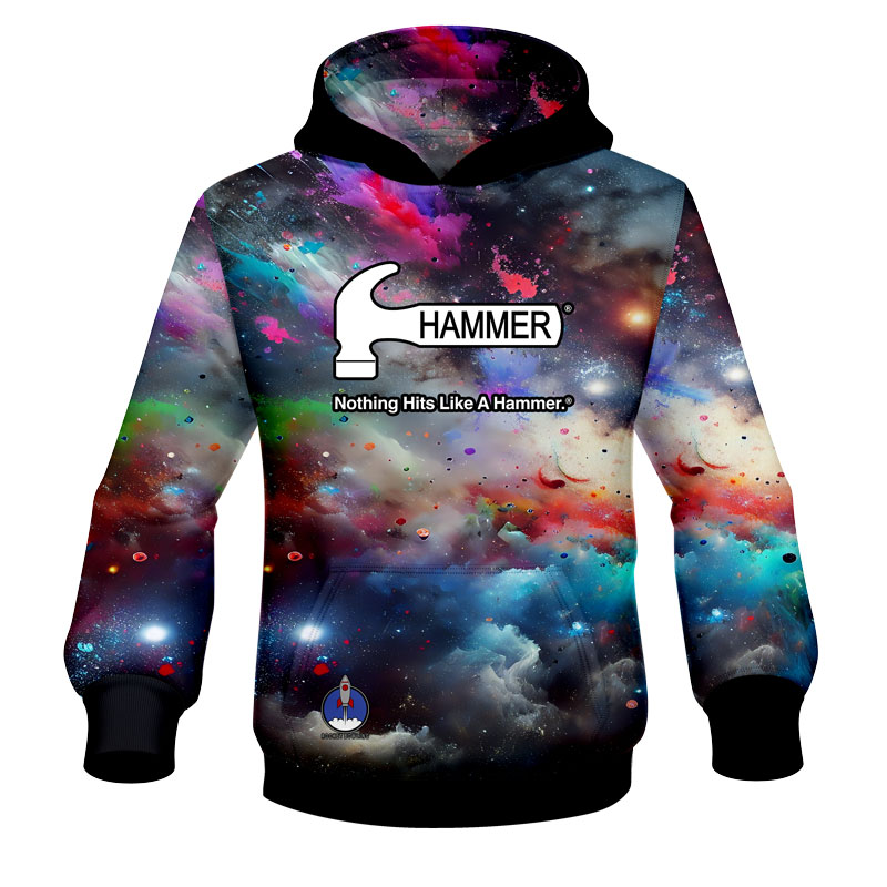 Hammer Galaxyverse Rocket Dye-Sub Bowling Hoodie