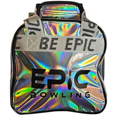 Epic 1 Ball Add A Ball Silver Holo Bowling Bag
