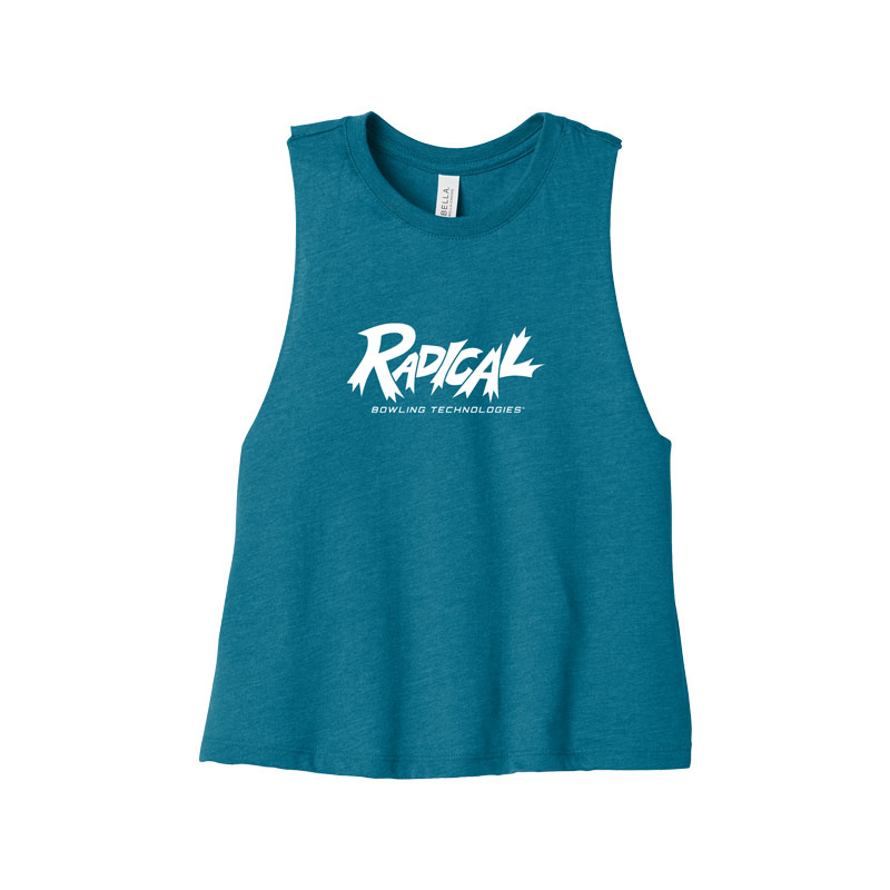 Radical Women's Cropped Racerback Bowling Tank Top