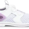 Dexter Women's DexLite Pro BOA White Lavender Right Hand Bowling Shoes - Image 7
