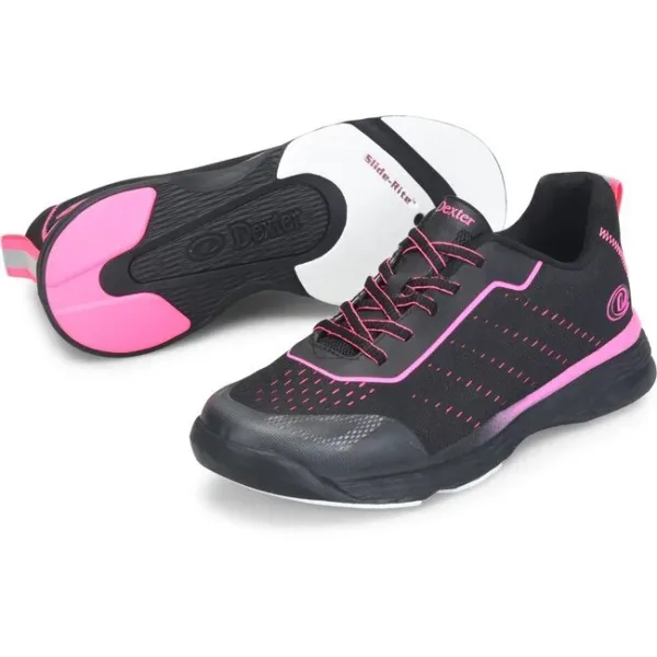 Dexter Trixie Black Pink Women's Bowling Shoes - Image 2