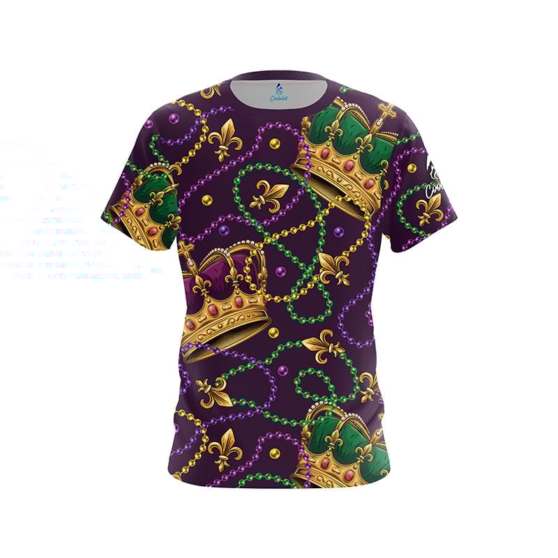 Mardi Gras CoolWick Bowling Jersey