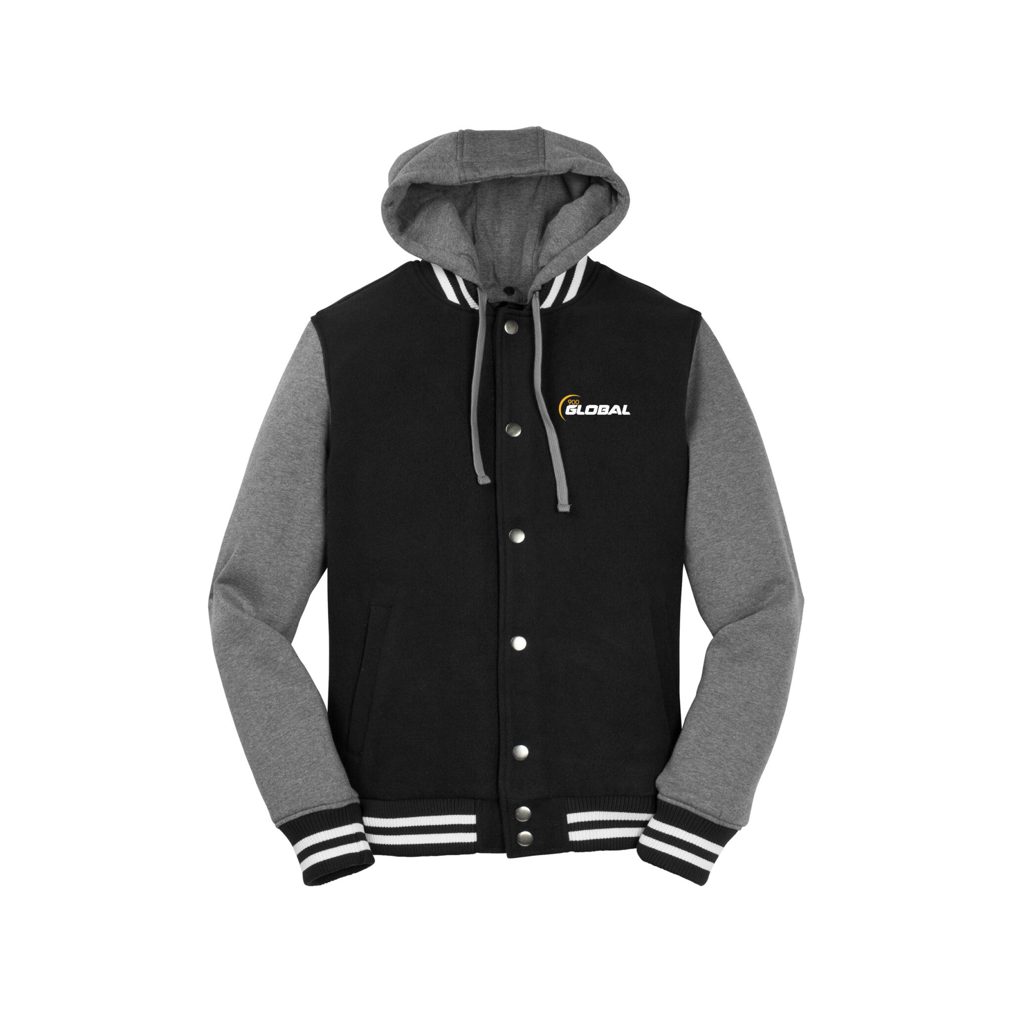 900 Global Mens Coolwick Retro Varsity Jacket