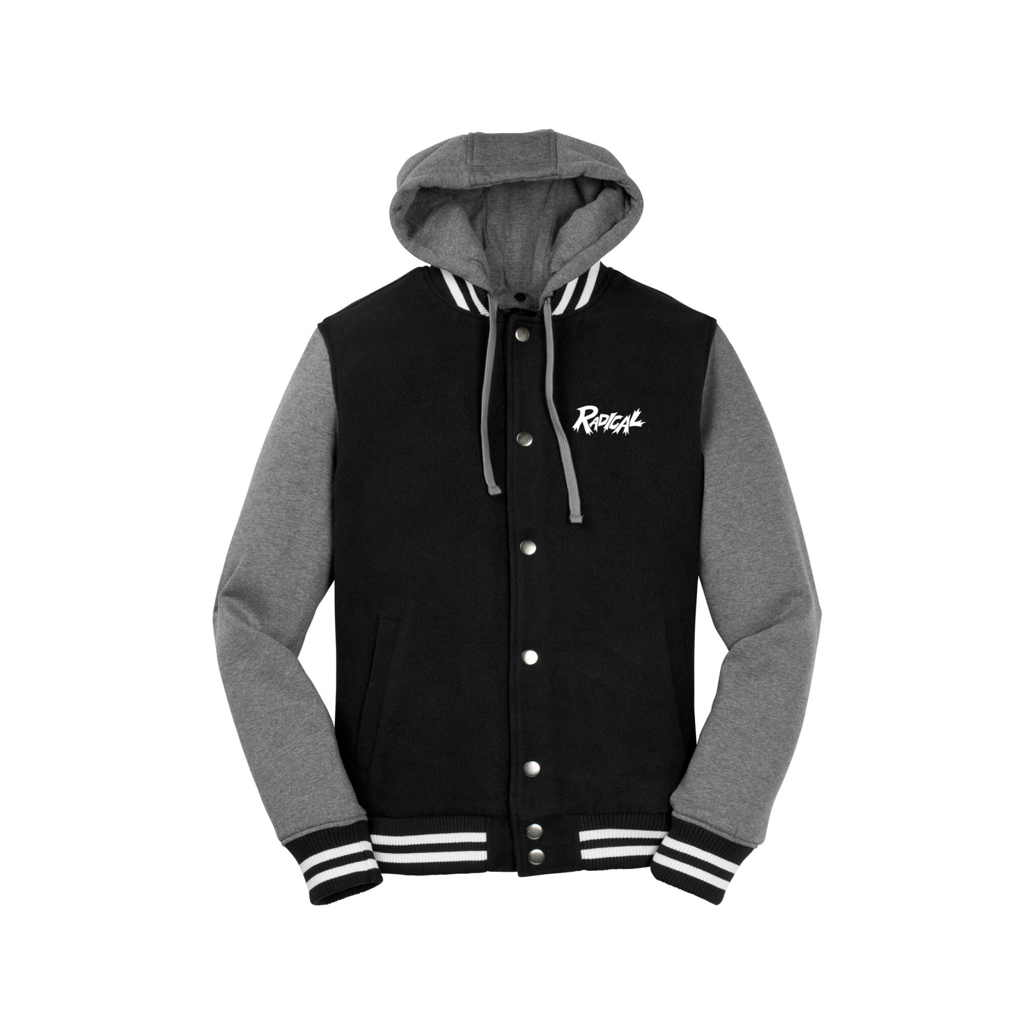 Radical Mens Coolwick Retro Varsity Jacket
