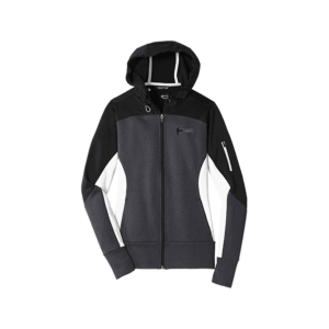 Hammer Women's Fleece Nail Colorblock Full Zip Hooded Jacket