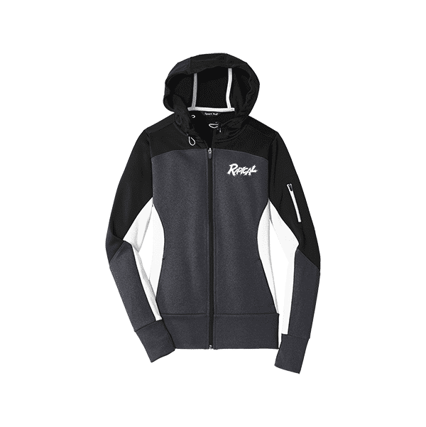 Radical Women's Fleece Bonu$ Colorblock Full Zip Hooded Jacket