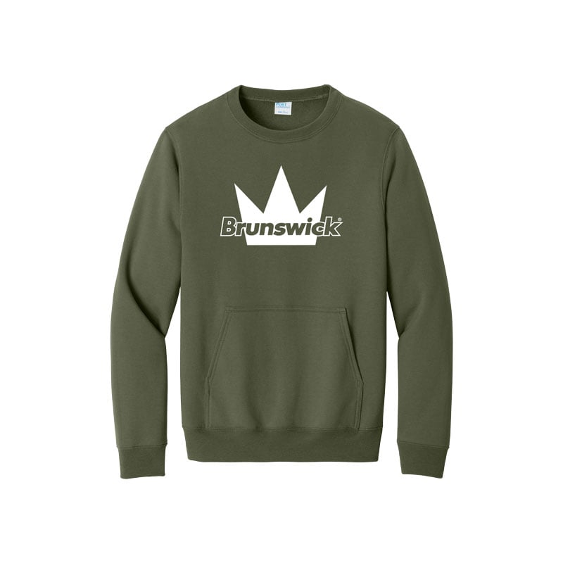 Brunswick Men's Pullover Bowling Pocket Crewneck