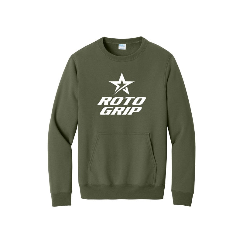 Roto Grip Men's Pullover Bowling Pocket Crewneck