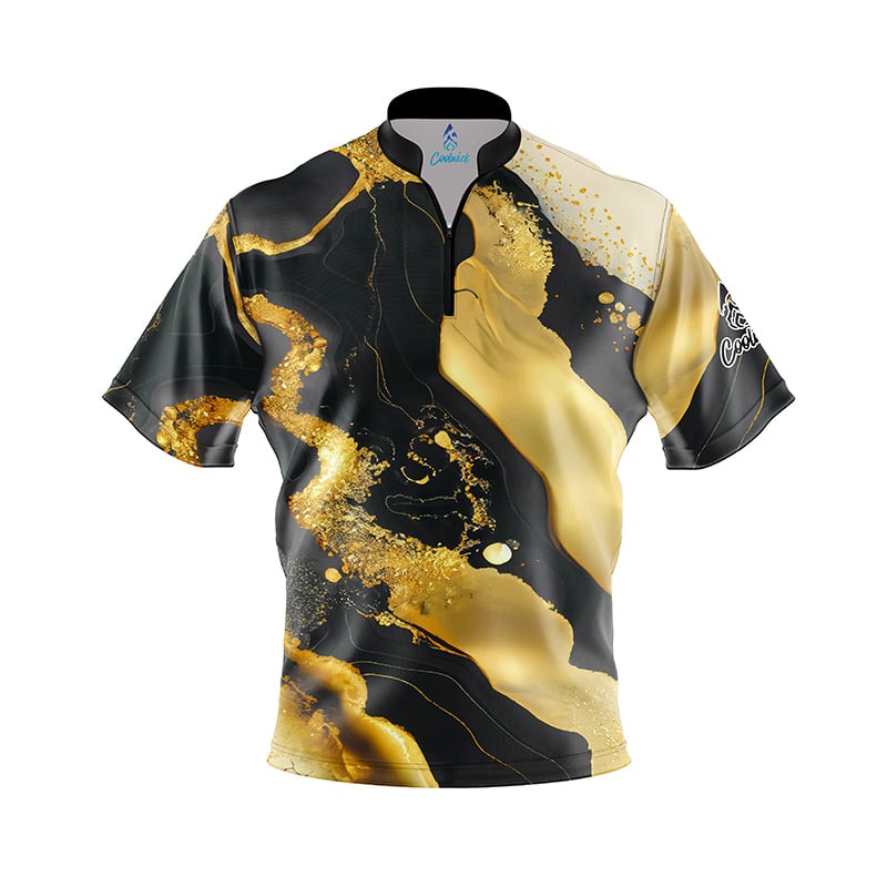 Golden Drift Fast Track CoolWick Bowling Jersey