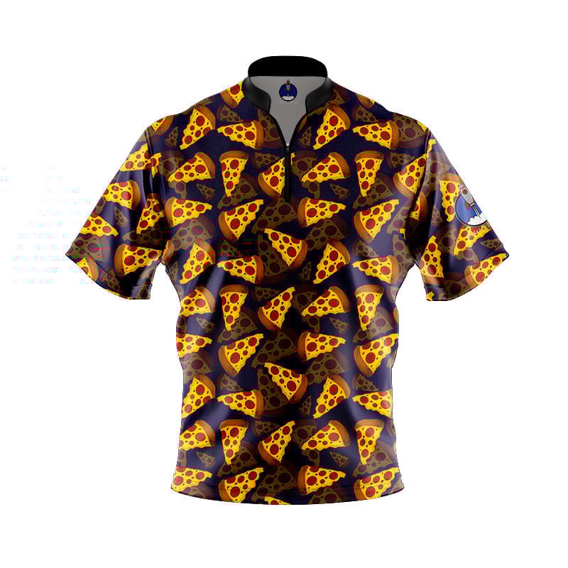 Plain Pizza Party Rocket Bowling Jersey