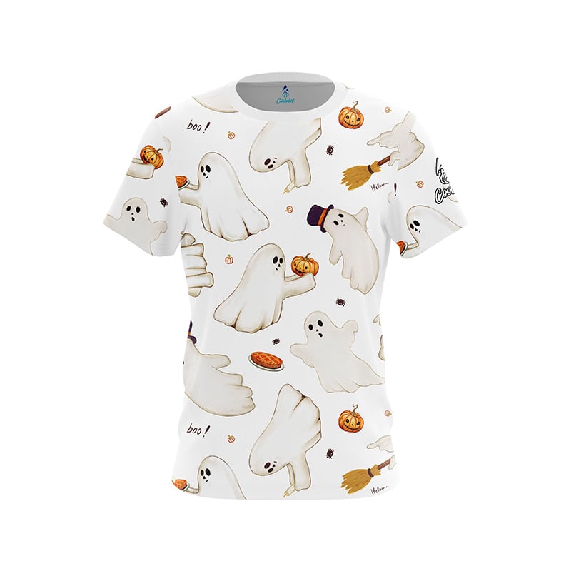 Spooky Ghosts CoolWick Bowling Jersey
