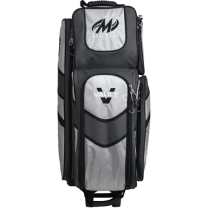 Motiv Vault 3 Ball Triple Roller Silver Bowling Bag + FREE