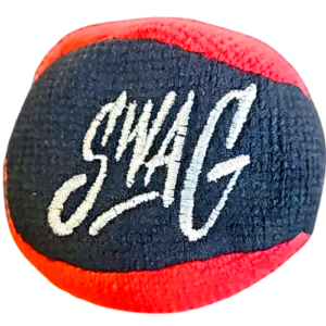 SWAG Black Red Microfiber Grip Ball