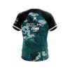 Storm Belmo Bolt Storming Teal Semi-Custom CoolWick Bowling Jersey - Image 2