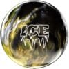 Storm Ice Black White Gold Bowling Ball