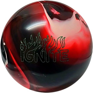 Epic Ignite Solid Red White Black Bowling Ball