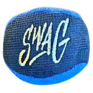 SWAG Black Blue Microfiber Grip Ball