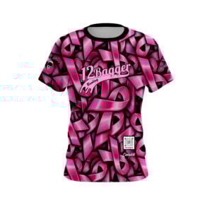 12Bagger Pink 25 CoolWick Bowling Jersey