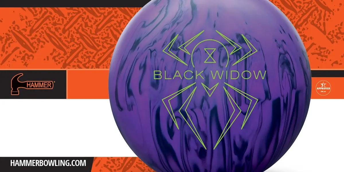 Hammer Black Widow 3.0 Dynasty Bowling Ball + FREE SHIPPING