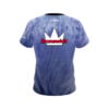 Brunswick Danger Zone Purple Ice Semi-Custom CoolWick Bowling Jersey - Image 2