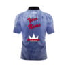 Brunswick Danger Zone Purple Ice Fast Track CoolWick Bowling Jersey - Image 3