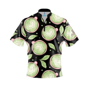 Matcha Tea Fast Track CoolWick Bowling Jersey