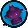 Radical Outer Limits Black Hole Bowling Ball - Image 2