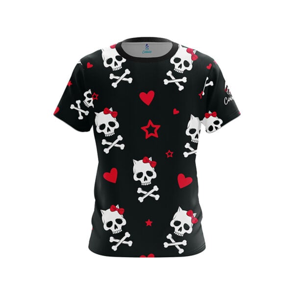 Gothic Valentines CoolWick Bowling Jersey