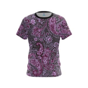 Purple Mandala CoolWick Bowling Jersey