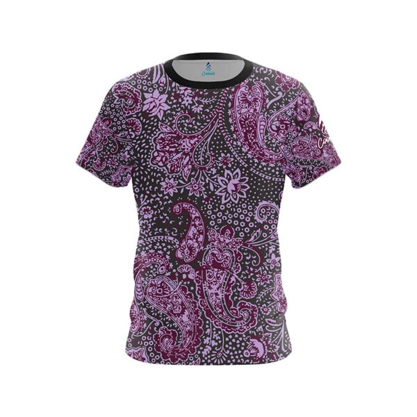 Purple Mandala Semi-Custom CoolWick Bowling Jersey