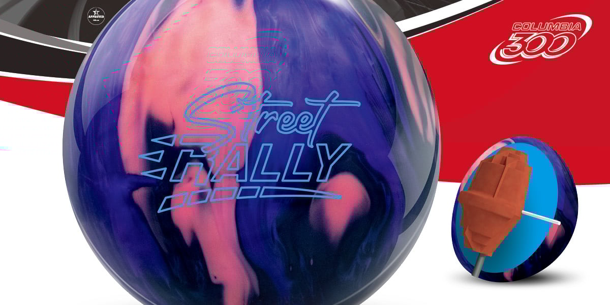 Columbia 300 Street Rally Bowling Ball + FREE SHIPPING