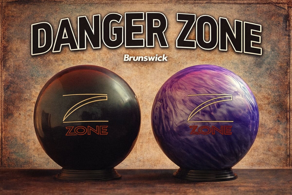 ボール Brunswick Danger Zone Purple Ice 15LB Brunswick Danger Zone Purple Ice Bowling Ball