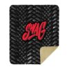 SWAG Dragon Scales Sherpa Lined Throw Blanket - Image 2