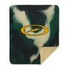 Storm Equinox Sherpa Lined Throw Blanket - Image 2