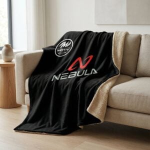 Motiv Nebula Sherpa Lined Throw Blanket