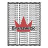 Brunswick Crown Red Black SD Leather Bowling Shammy