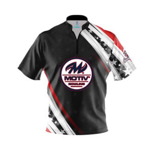 Motiv Starstrike Quick Ship CoolWick Sash Zip Bowling Jersey