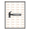 Hammer Black Orange SD Leather Bowling Shammy